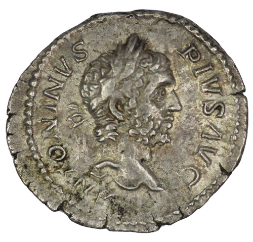 Roman Silver Denarius of Ca... image