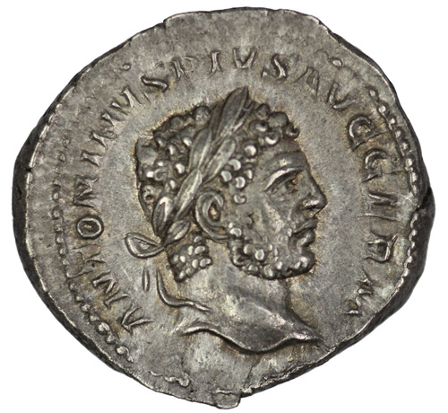 Roman Silver Denarius of Ca... image