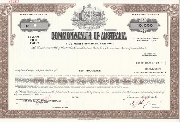 Commonwealth of Australia U... image