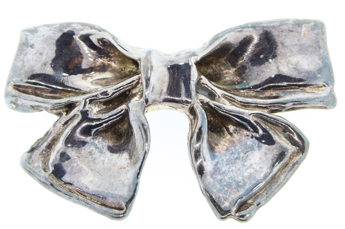 Vintage Sterling Silver Bow... image