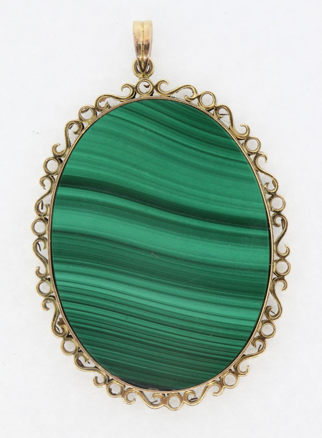 Stylish Malachite Pendant i... image