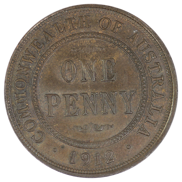 Australia 1912 Penny, about... image