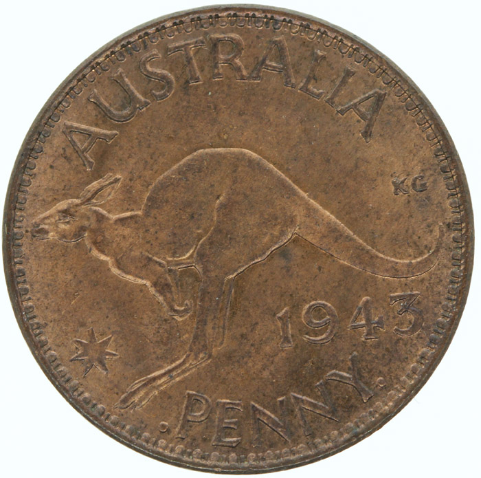 Australia 1943 I (B) Penny,... image