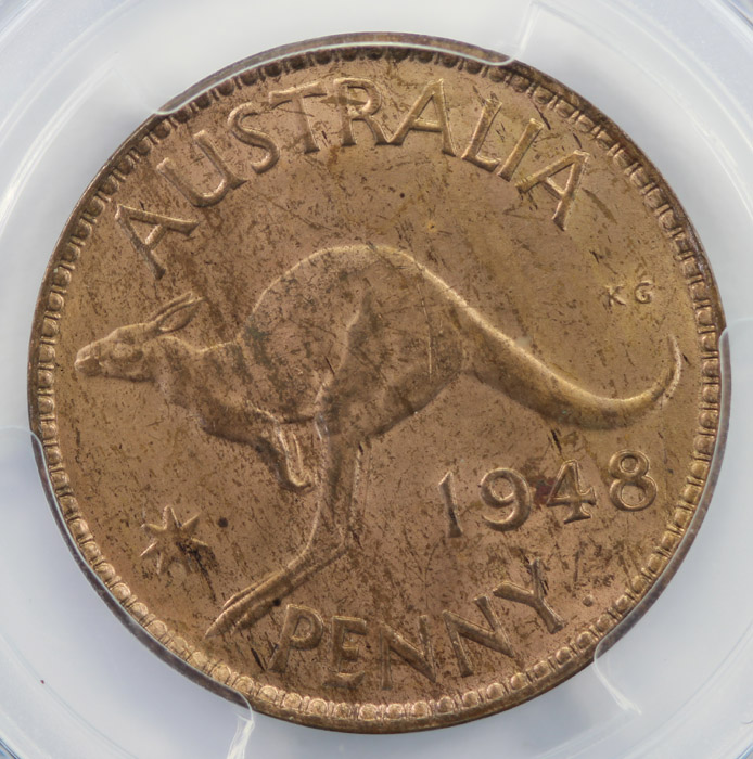 Australia 1948 Y. (P) Penny... image