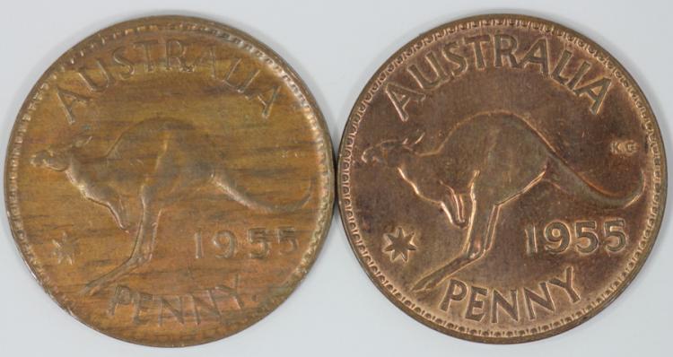 Australia 1955 (M) & 1955 Y... image