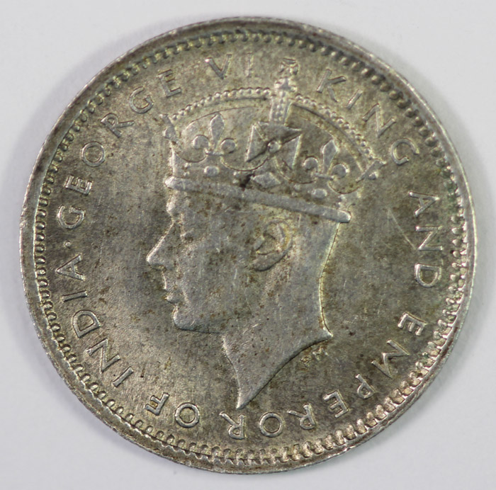 Ceylon 1941 Ten Cent, Uncir... image