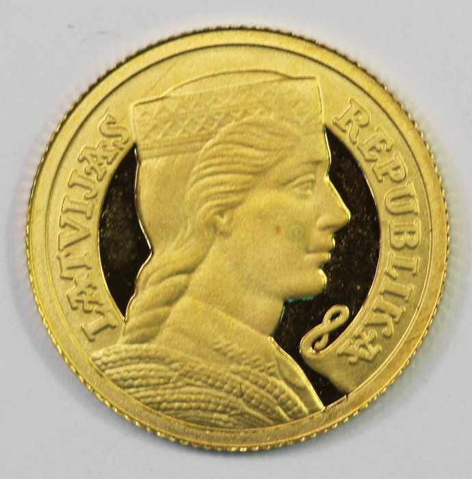 Latvia Gold (0.999) 5 Lati ... image