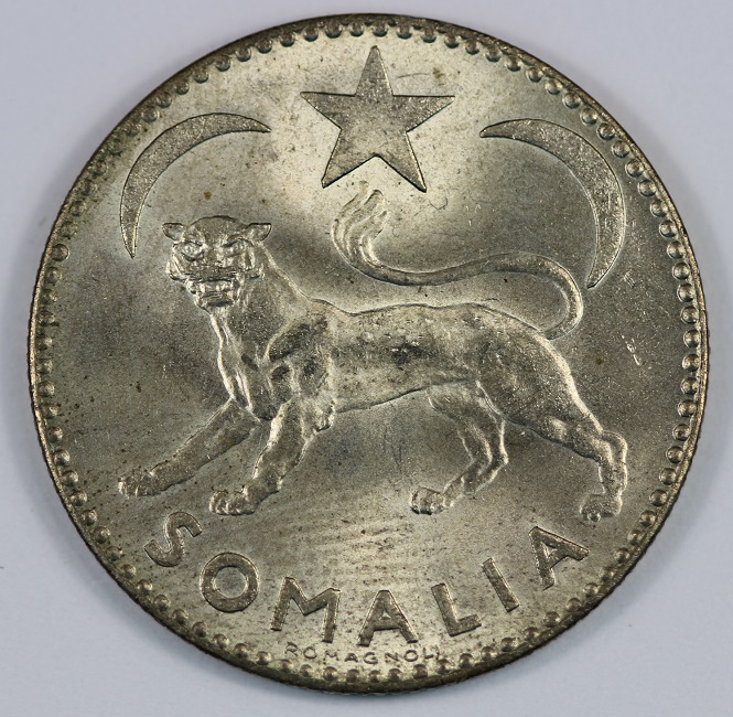 Somalia 1950 Silver Somalo,... image