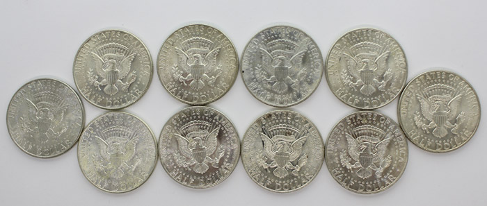 USA 1964 'Kennedy' Silver (... image