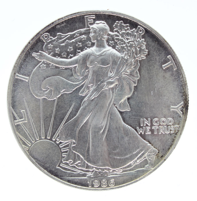 USA 1986 Liberty Silver (0.... image