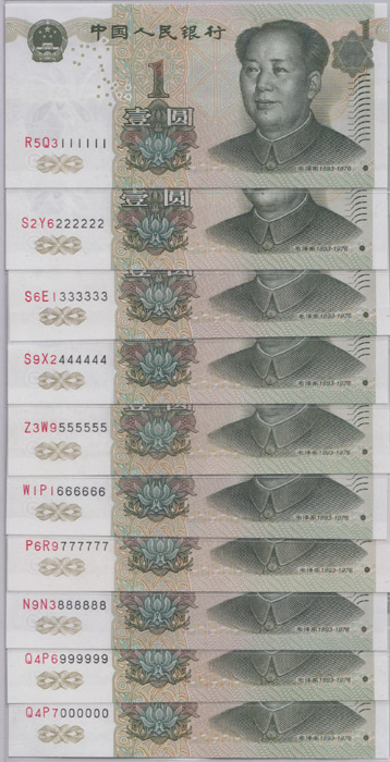 China Yuan Notes with Conse... image