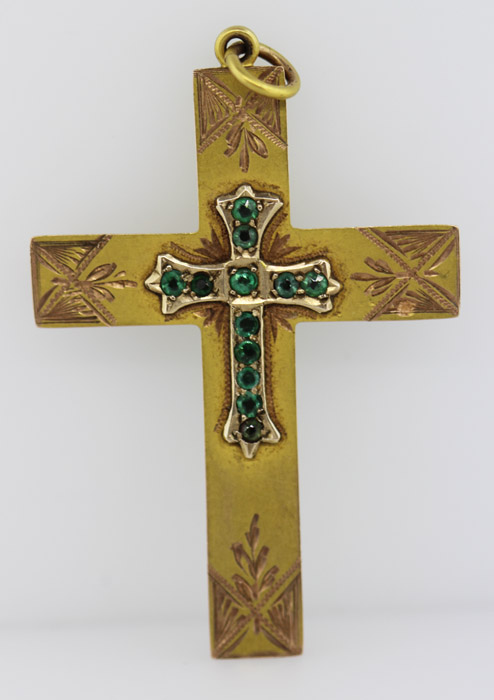 Vintage Cross in 12ct Gold ... image