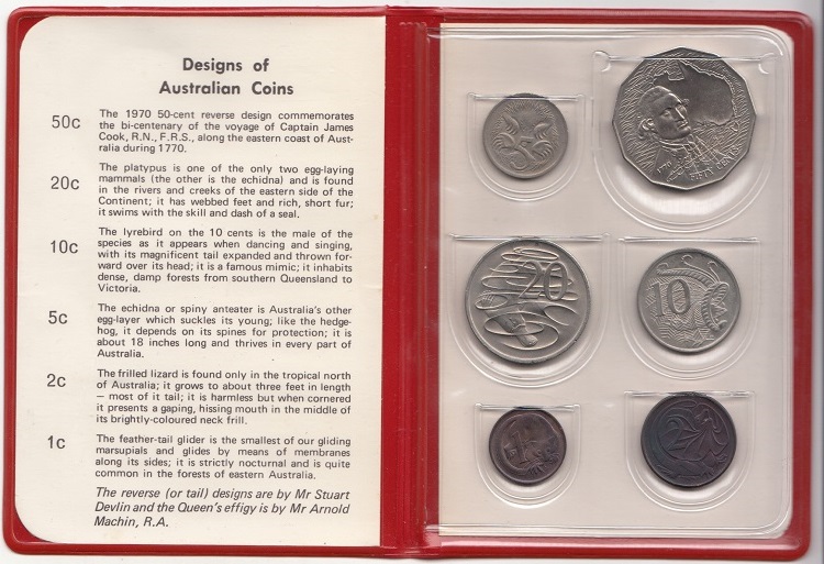 Australia 1970 Mint Set, Un... image