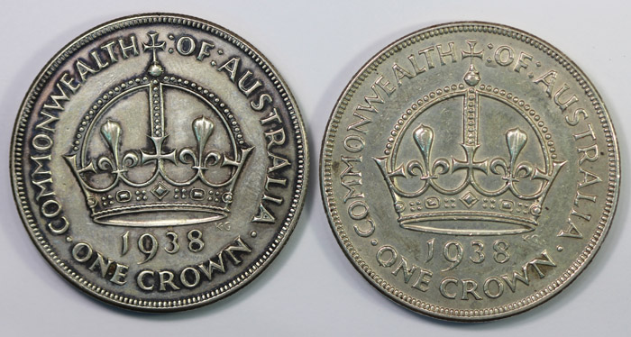 Australia 1938 Crown, Very ... image