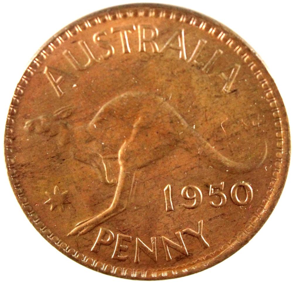 Australia. 1950 (M) Penny, ... image