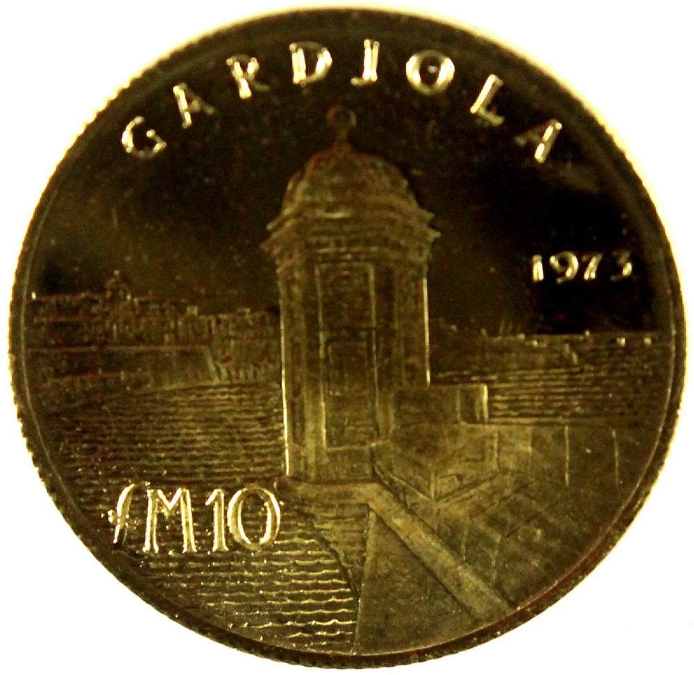 Malta. 1973 Gold (0.916) £1... image