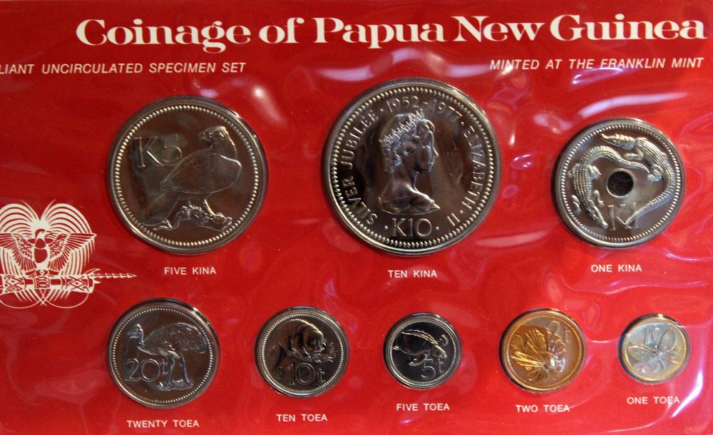 Papua New Guinea. 1977 Mint... image