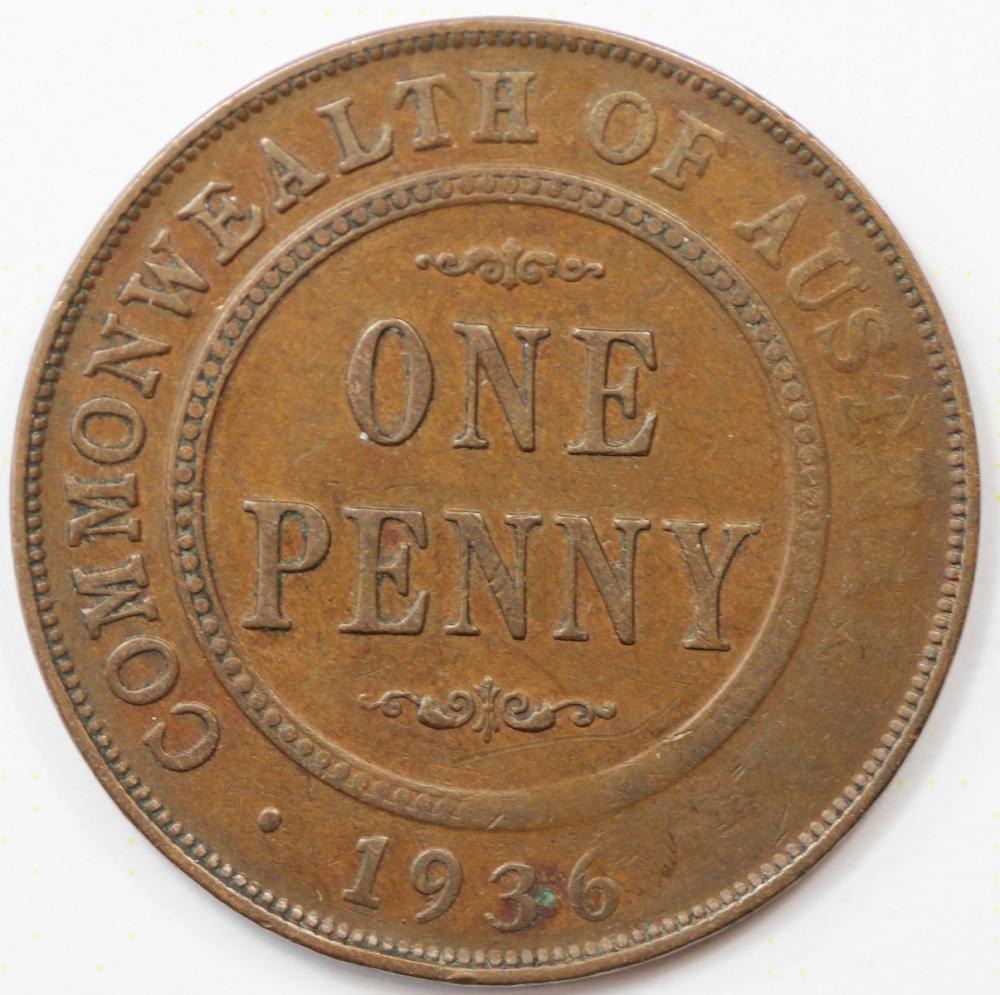 Australia. 1936 'Error' 1d,... image