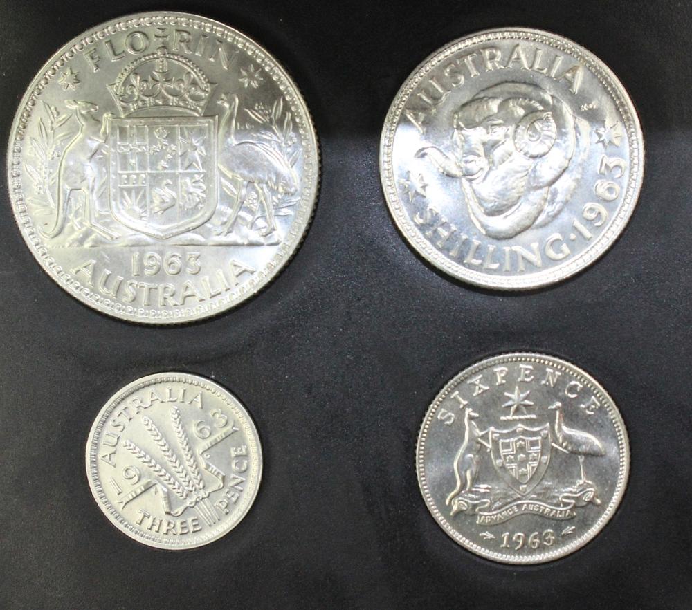 Australia. 1963 Proof 3d, 6... image