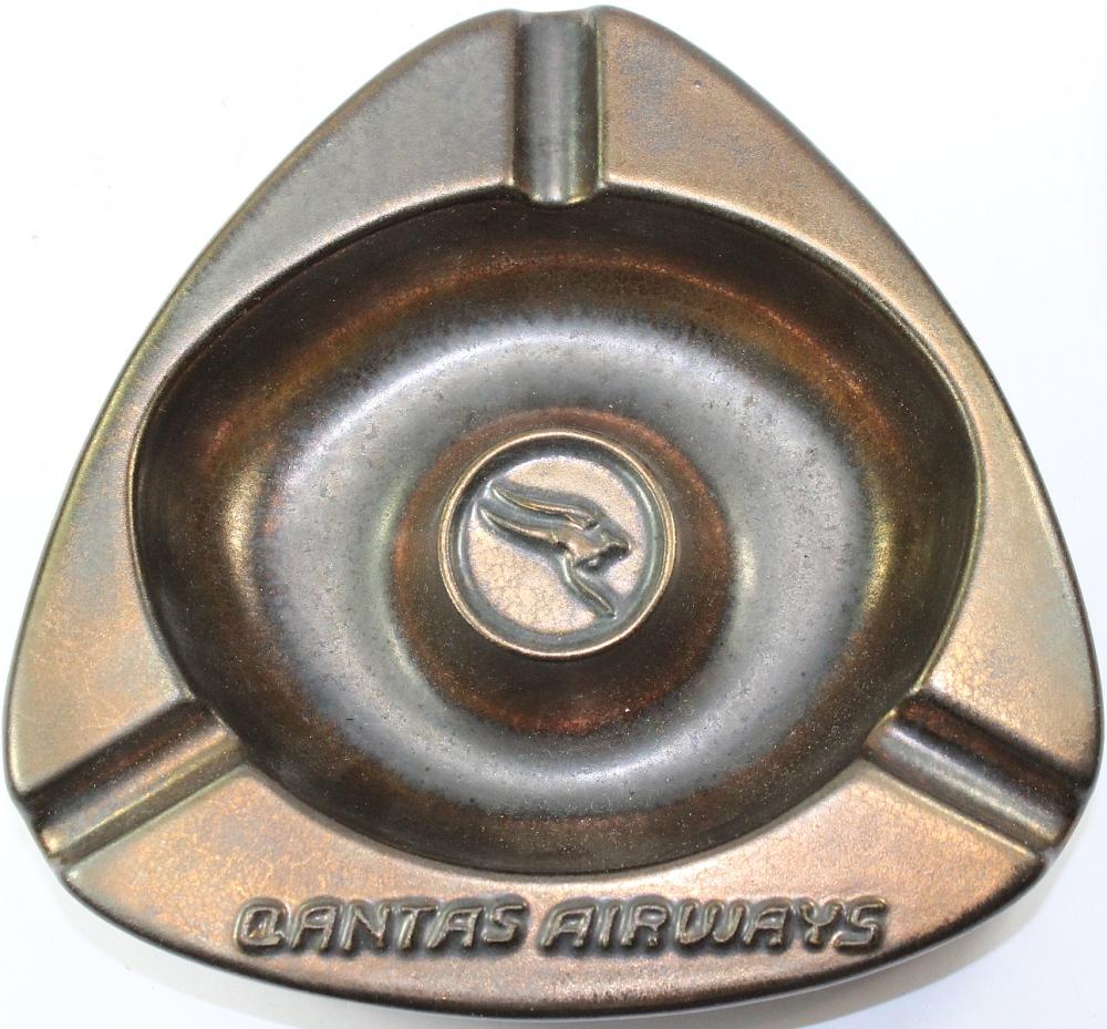 'QANTAS' Bronze Ash Tray image