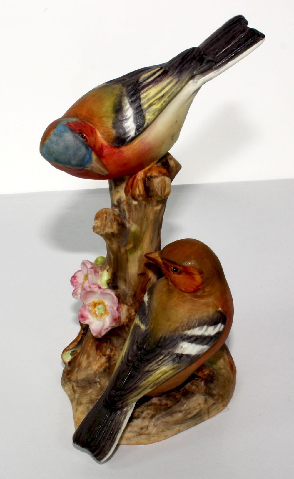 Royal Worcester Chaffinches... image