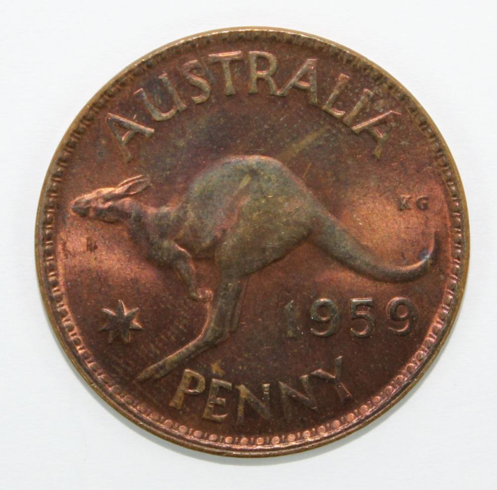 Australia 1959 (M) Penny, n... image