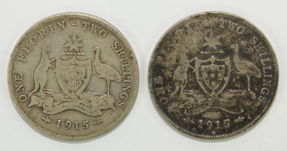 Australia 1915 (L) & 1915 H... image