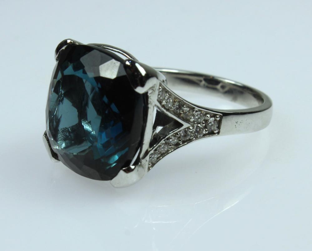 London Blue Topaz & Diamond... image