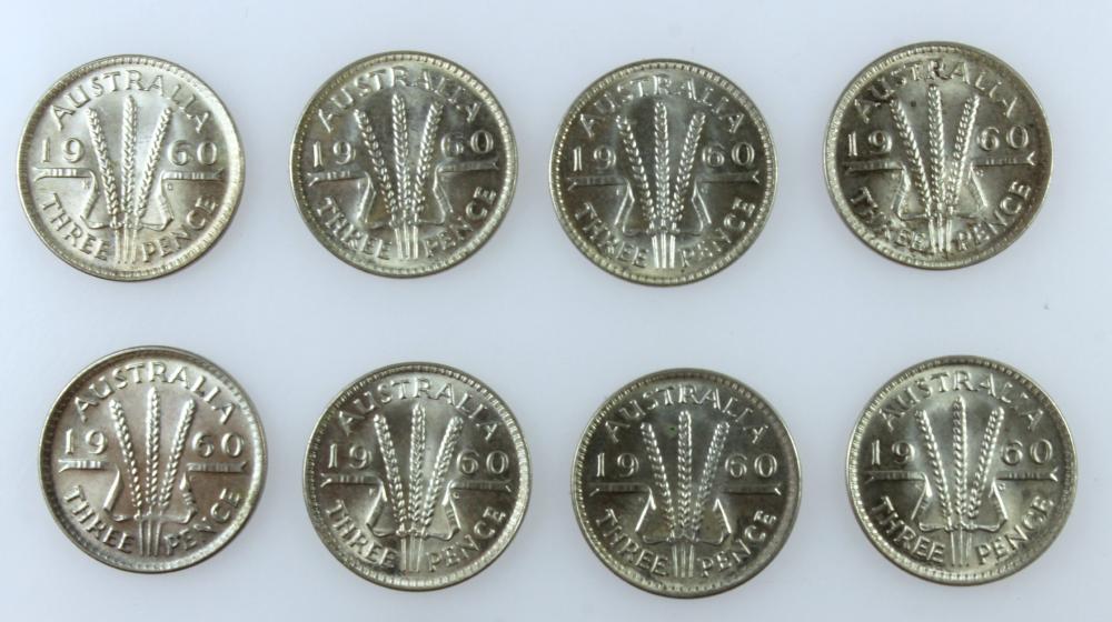 Australia 1960 Threepences,... image