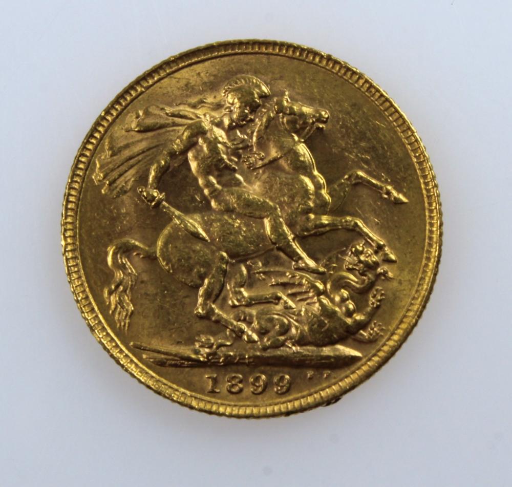 Australia 1899 P Sovereign,... image