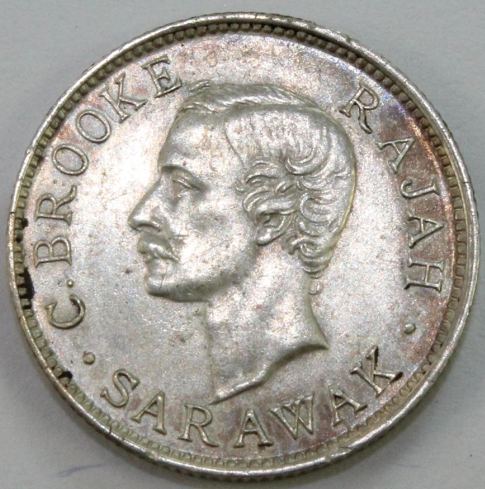 Sarawak 1911 H Silver 10c, ... image