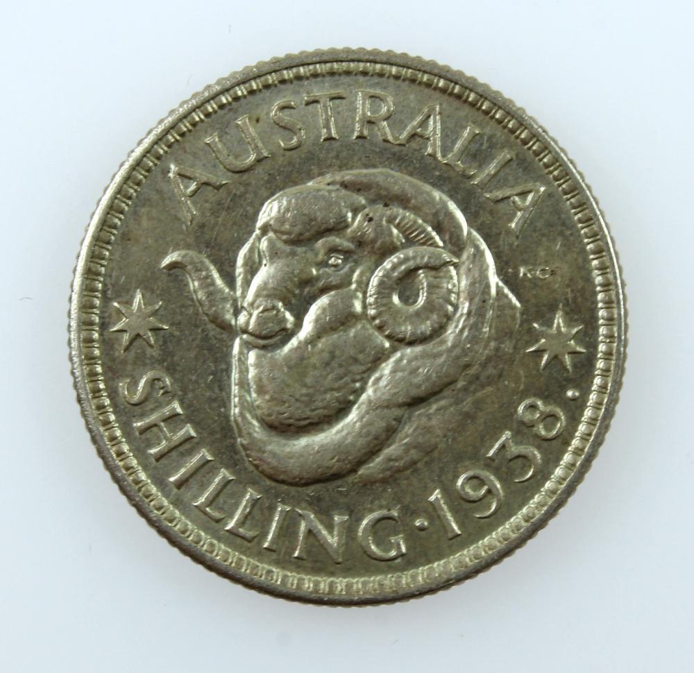 Australia 1938 Shilling, Ch... image