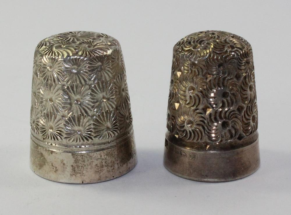 Thimbles in Sterling (0.925... image