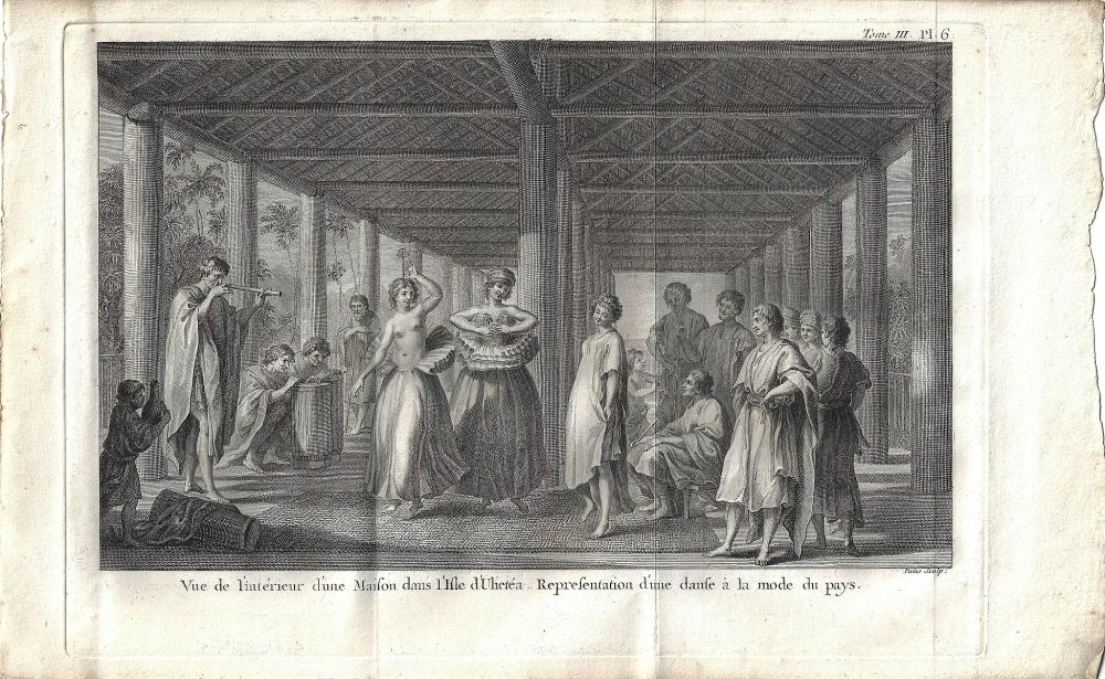 Copperplate engraving of 't... image