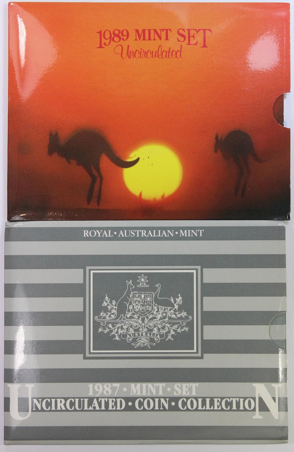 Australia. 1987 & 1989 Mint... image