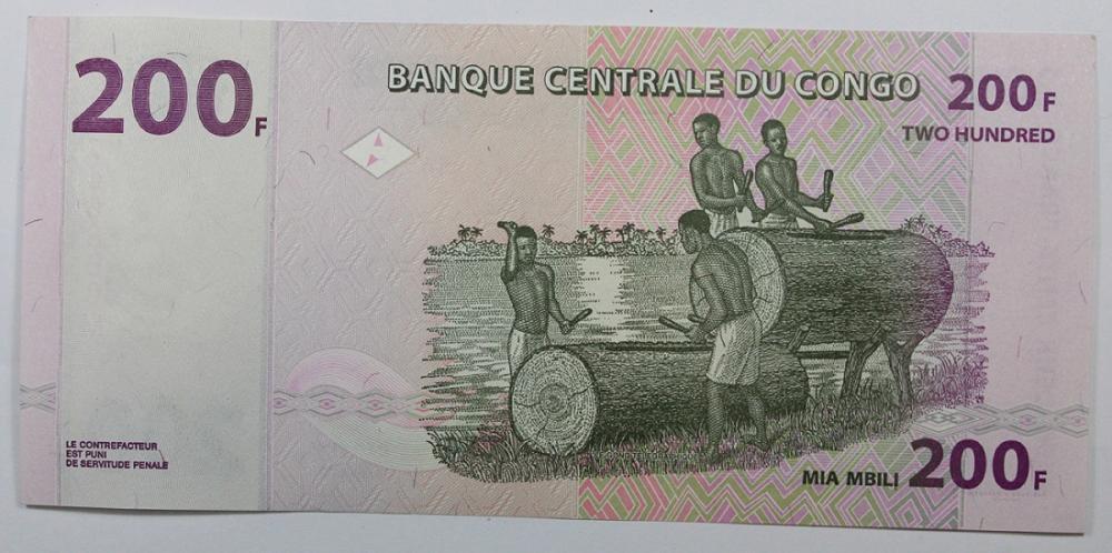 Congo. 200 Franc (2013), Un... image