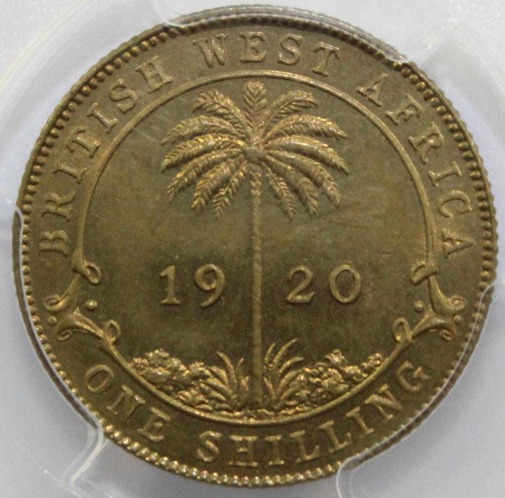 British West Africa 1920 KN... image