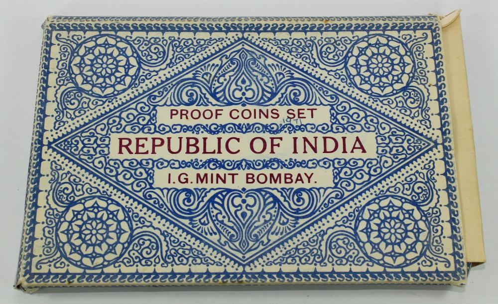 India 1971 B Proof Set, FDC... image