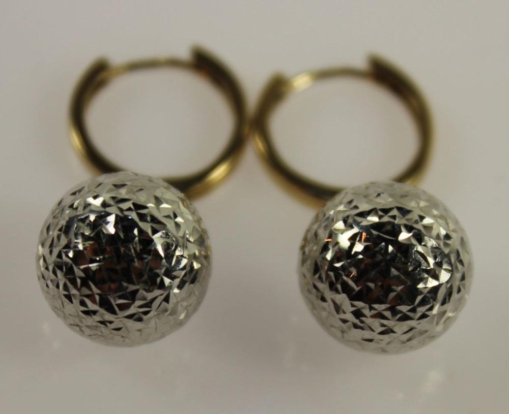 Disco Ball Bauble Earrings ... image