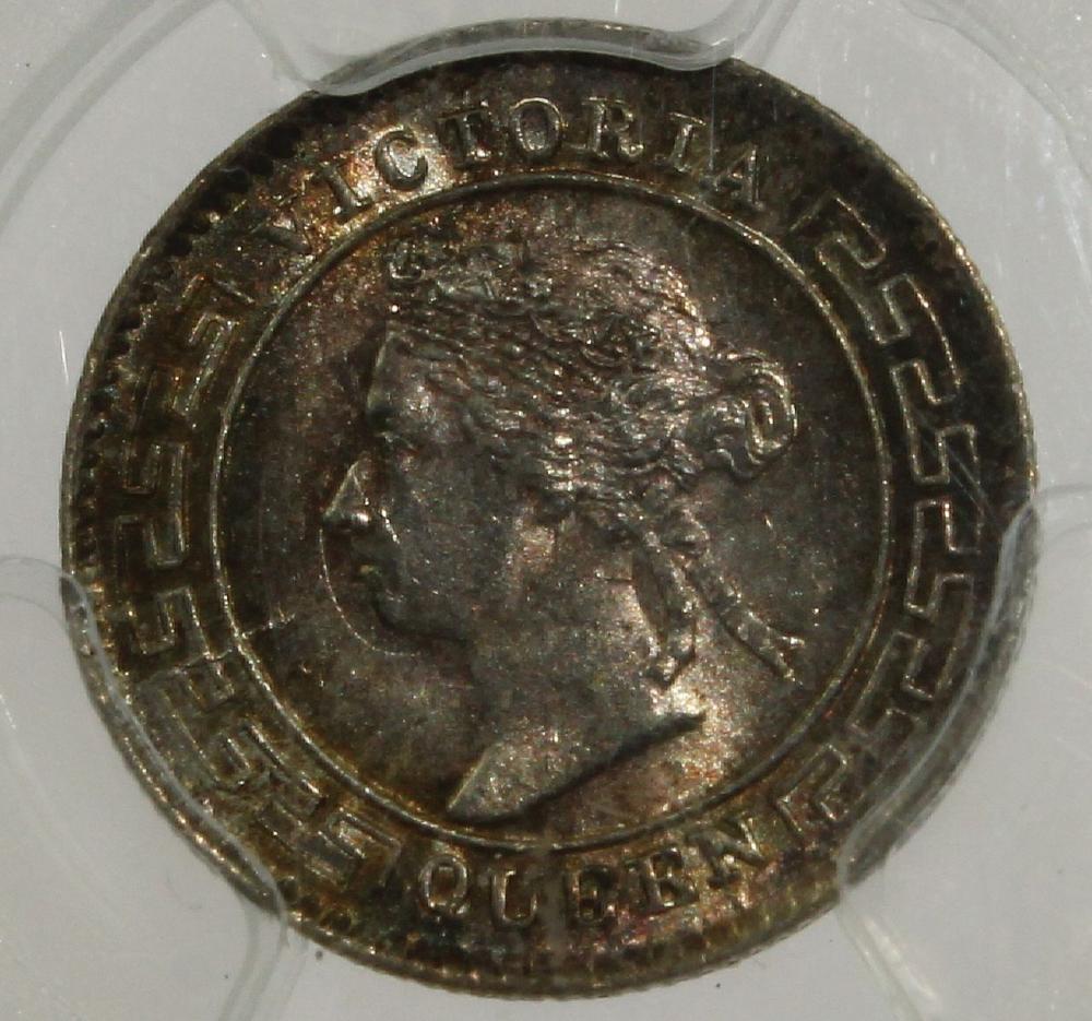 Ceylon 1894 10 Cent, PCGS MS63 image