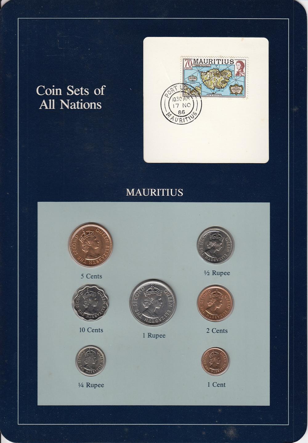 Mauritius 1978 1, 2, 5 & 10... image