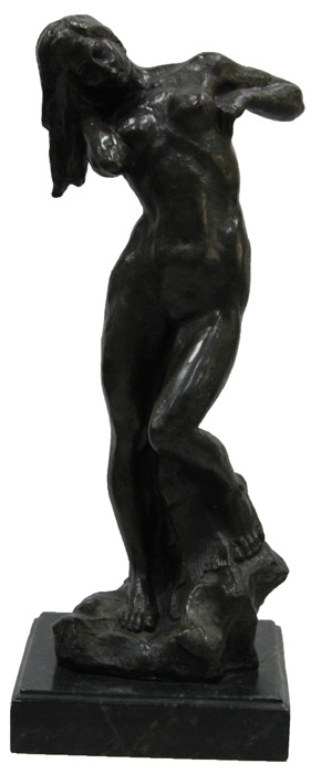 Heavy Bronze Statue of a nu... image