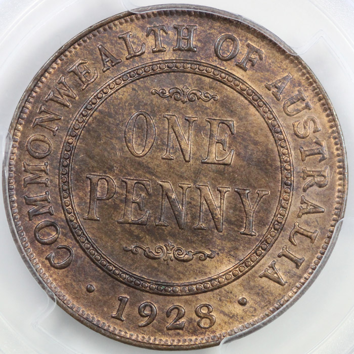 Australia. 1928 Penny, PCGS... image