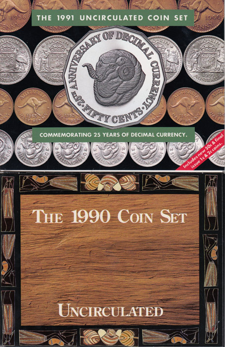 Australia. 1990 & 1991 Mint... image