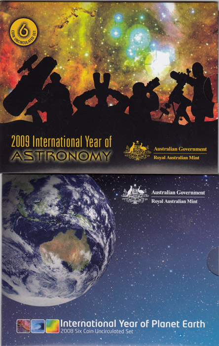 Australia. 2008 & 2009 Mint... image