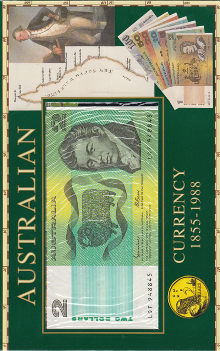 Australia. $2 Banknote & Co... image