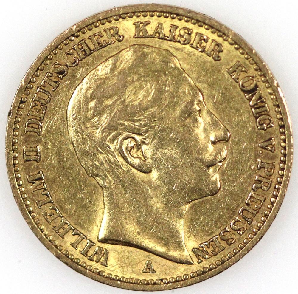 Prussia Germany 1891 A Gold... image