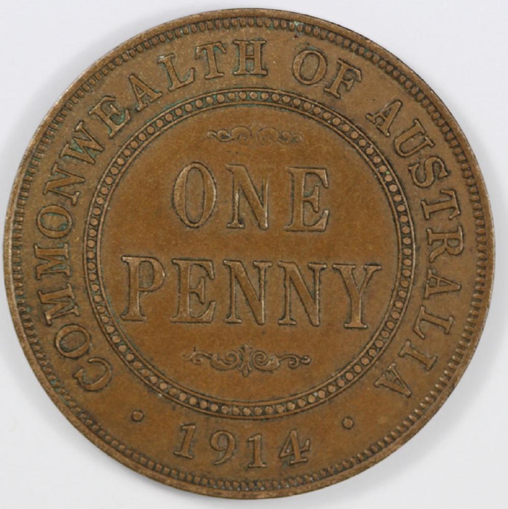 Australia. 1914 Penny, abou... image