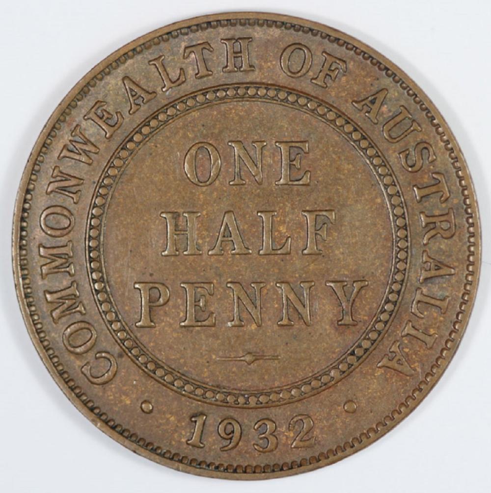 Australia. 1932 Halfpenny g... image