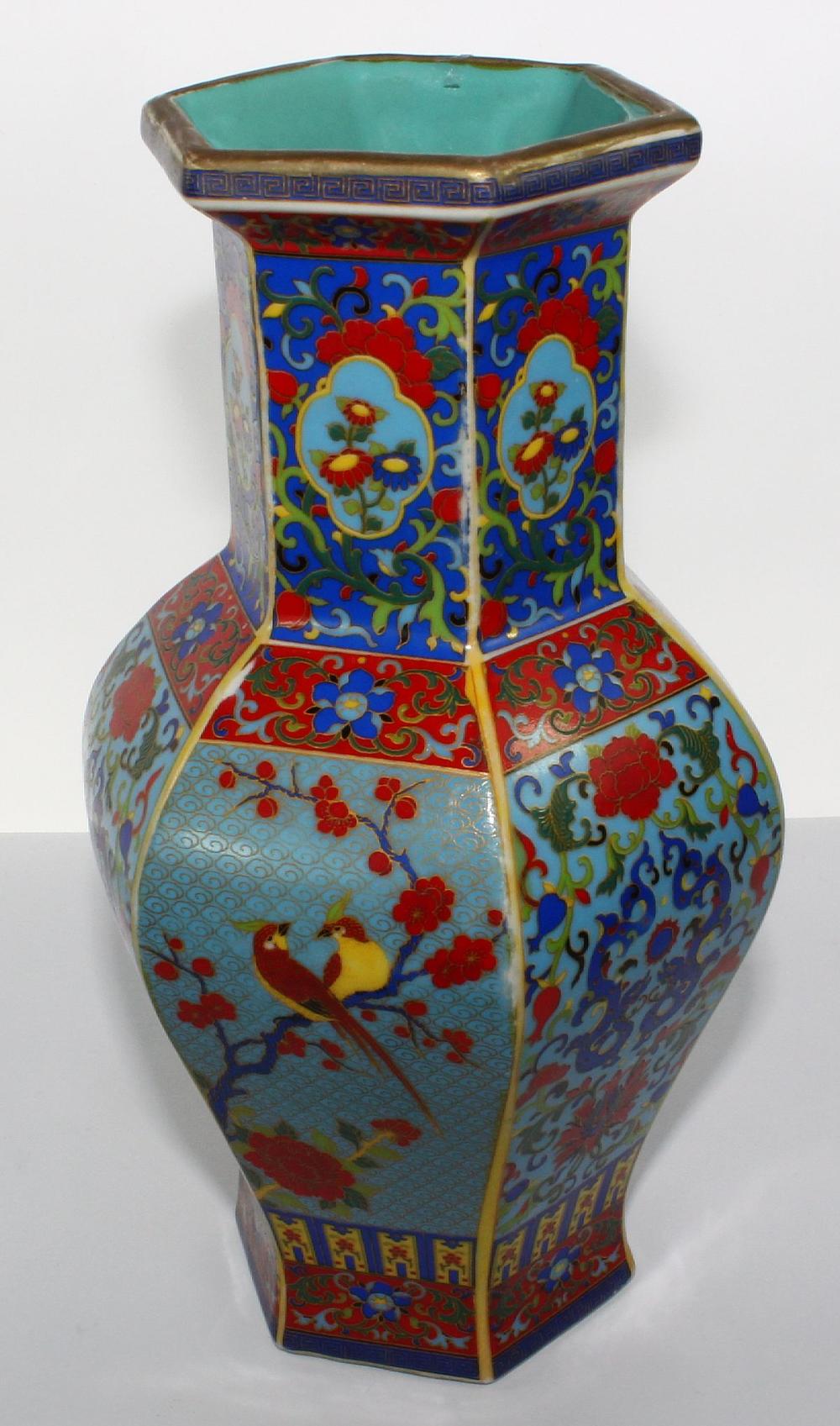 Modern Chinese Enamelled Vase image